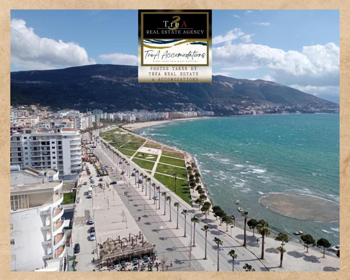 Trea Accomodations - Suite Lungomare Вльора Екстер'єр фото